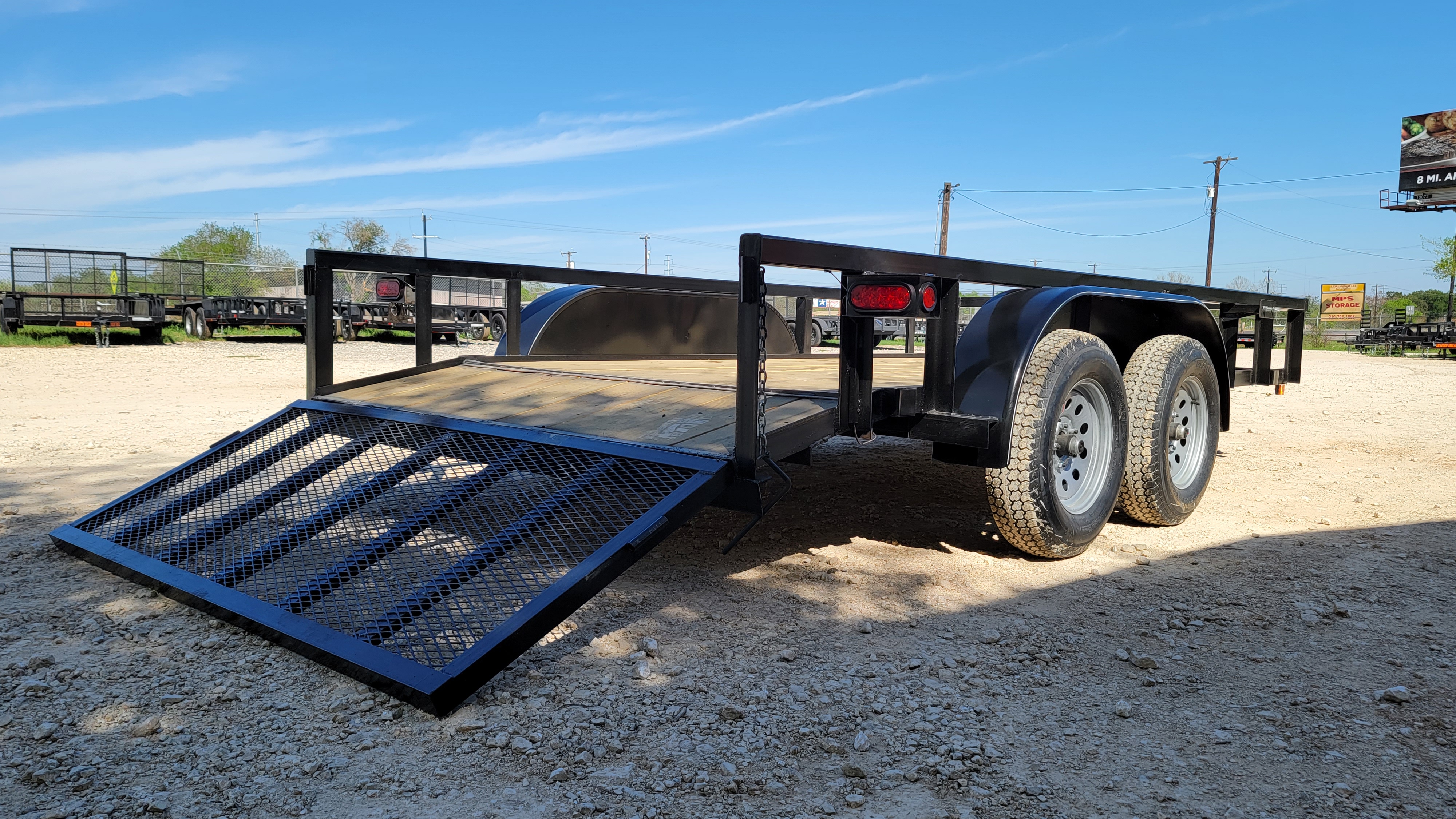 2025CentexTrailers76x14UTBTandemAxlew/Sq.Tube,Dovetail