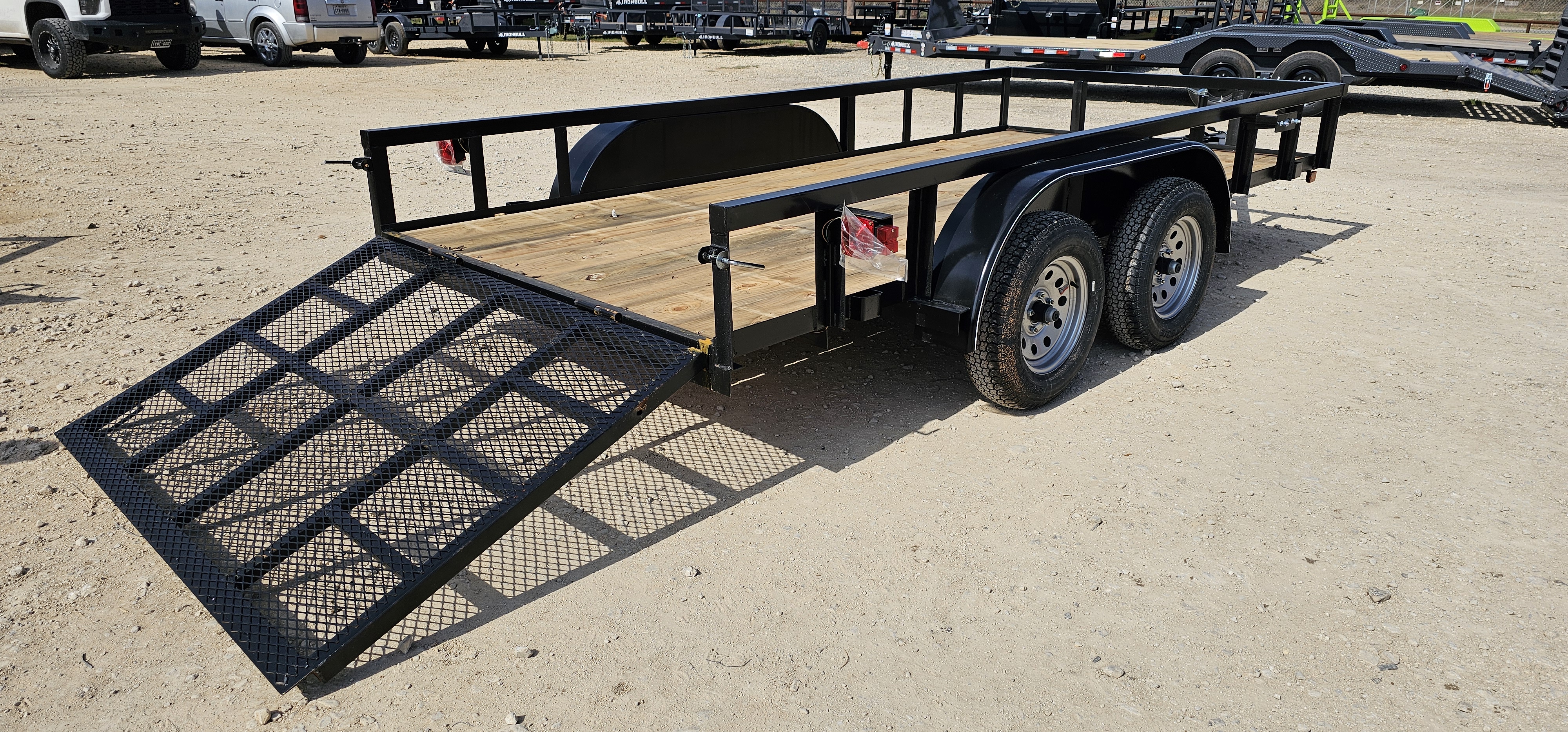 Centex 76x14 Utility Trailer 2025 Gated with Brakes | San
