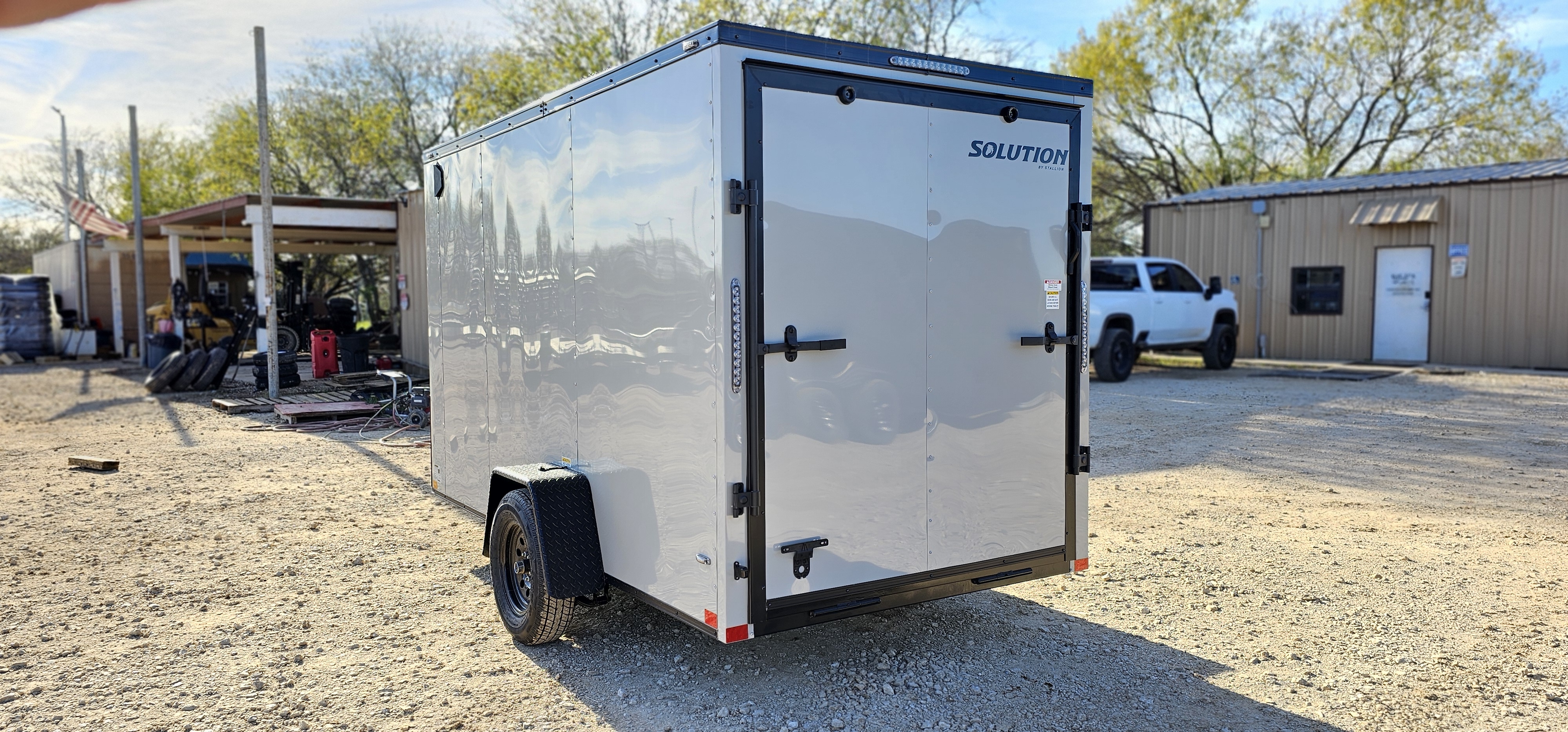 2024 Stallion 6x10 Trailer with Chrome Trim | San Antonio, TX | Trailer ...